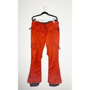 B by Burton Women's DryRide Karma Cargo Ski Snow Snowboard Pants Burnt Orange M